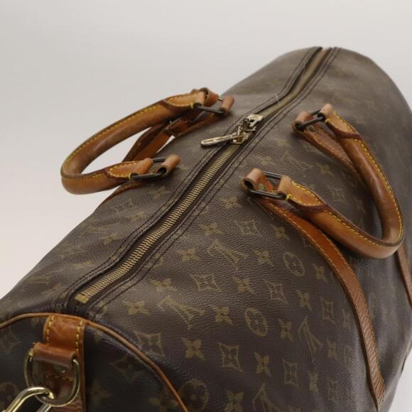 LOUIS VUITTON Monogram Keepall Bandouliere 55 Boston Bag M41414 - Picture 6 of 16